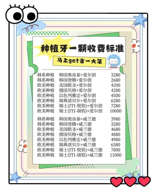 正规医院种一颗牙要多少钱_1