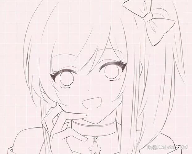 动漫女生怎么画 少女_1