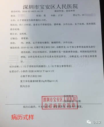 模拟病历证明-模拟病历证明