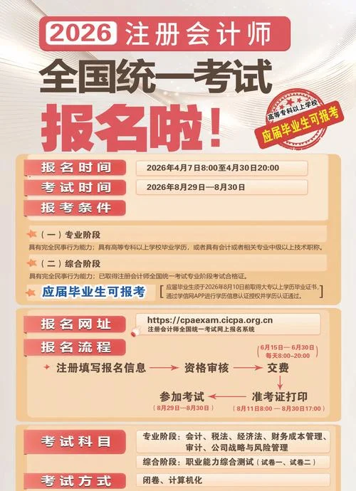 会计资格考试报名-会计考试报名