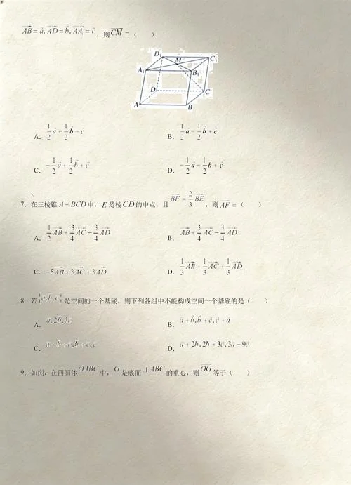 向量共线的基本定理_2