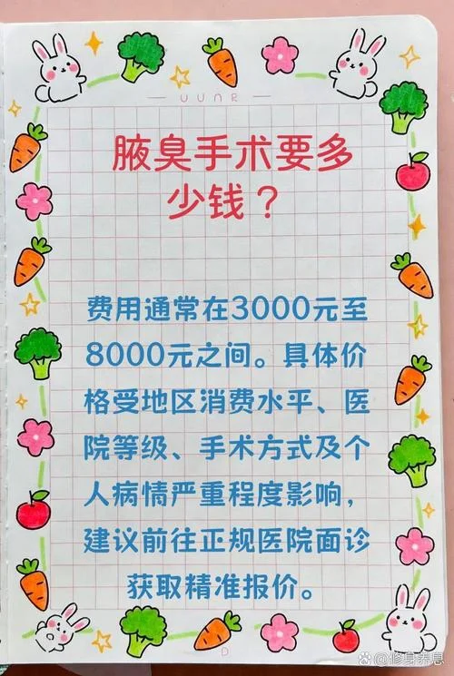 腋臭微创术一共多少钱_1
