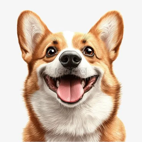 梦见别人家柯基犬笑了-