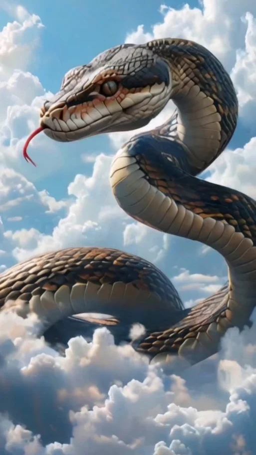 梦见巨型蟒蛇_2
