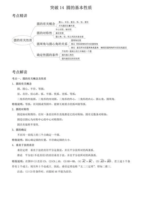 圆的十八个定理_1