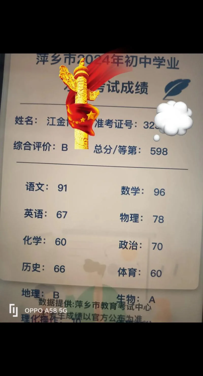 林秋楠考试成绩_1