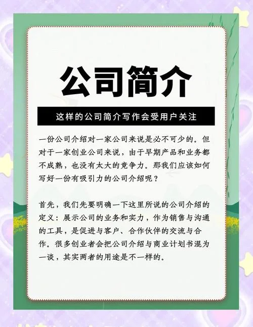 企业贷款公司简介模板_2