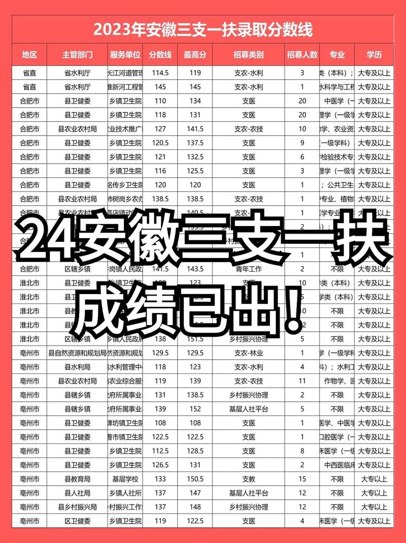 安徽省事业单位考试成绩_1