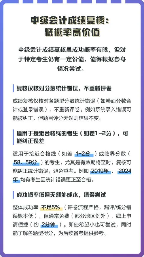 会计成绩复核成功率-会计成绩复核成功率