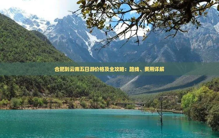合肥去云南旅游攻略_2