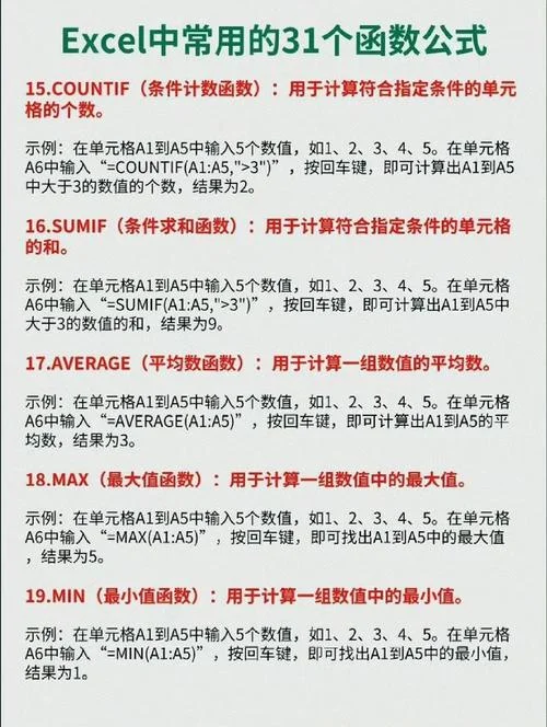 20个函数公式_2