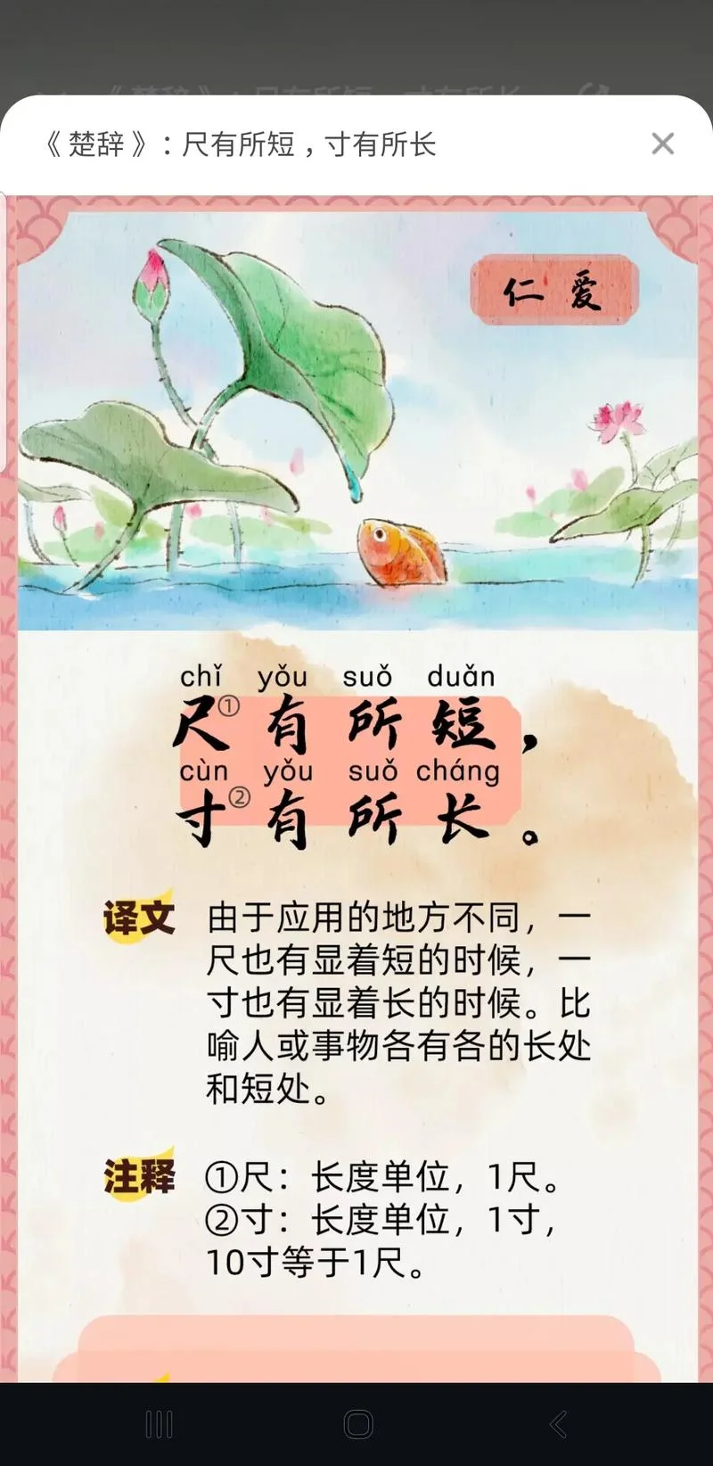 尺有所短下一句歇后语-尺有所短下一句