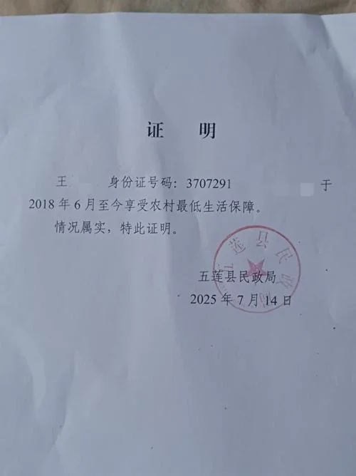 无低保证明的范文_2