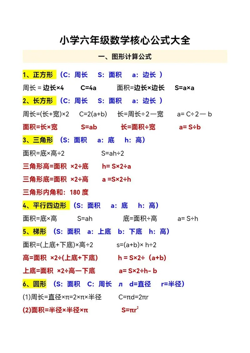 数学公式大全_1
