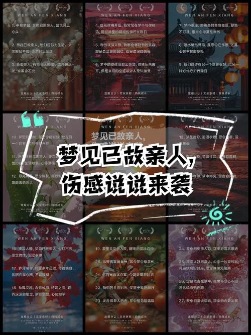 梦见已故亲人和自己说话-梦见故亲言犹在