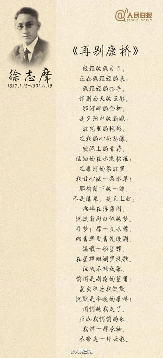 徐志摩的简介和作品-徐志摩简介及作品