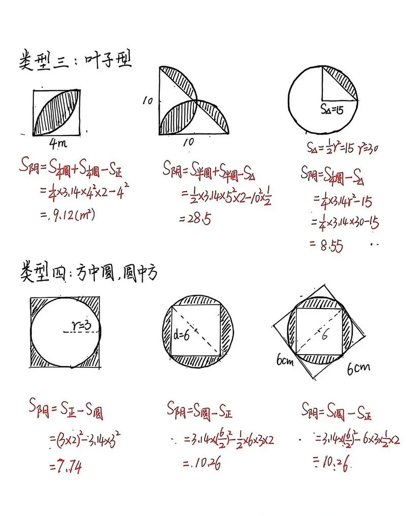 圆六等分怎么计算公式_1