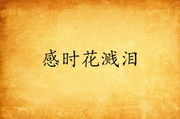 感时花溅泪的下一句是-化红妆泪满