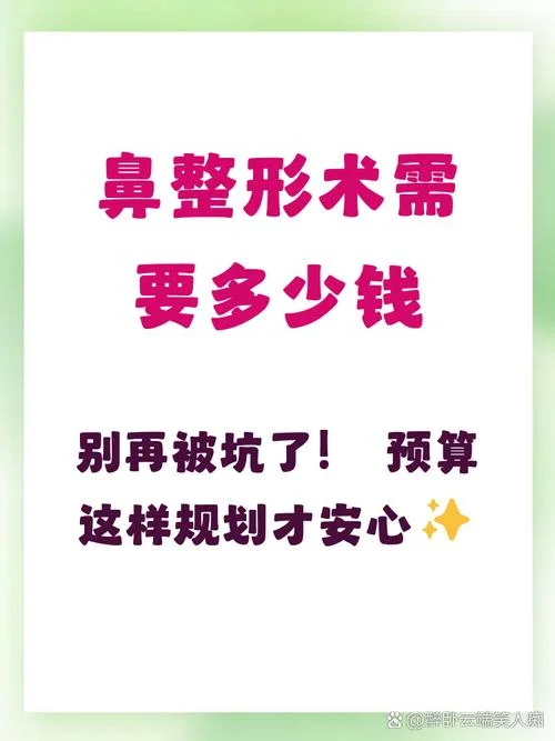 国内隆鼻要多少钱_1