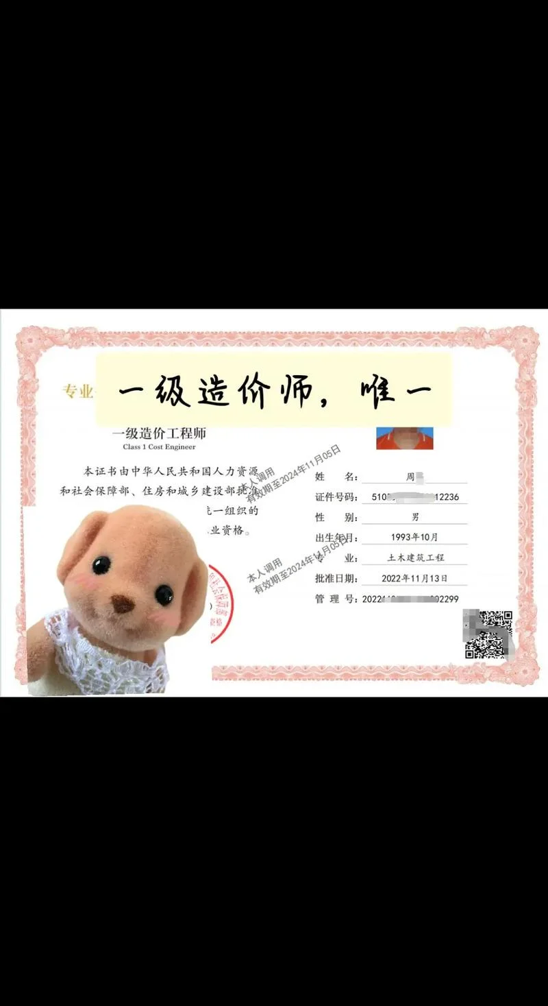 一级造价师有什么好处_2