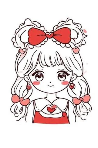 网红小人简笔画可爱_1