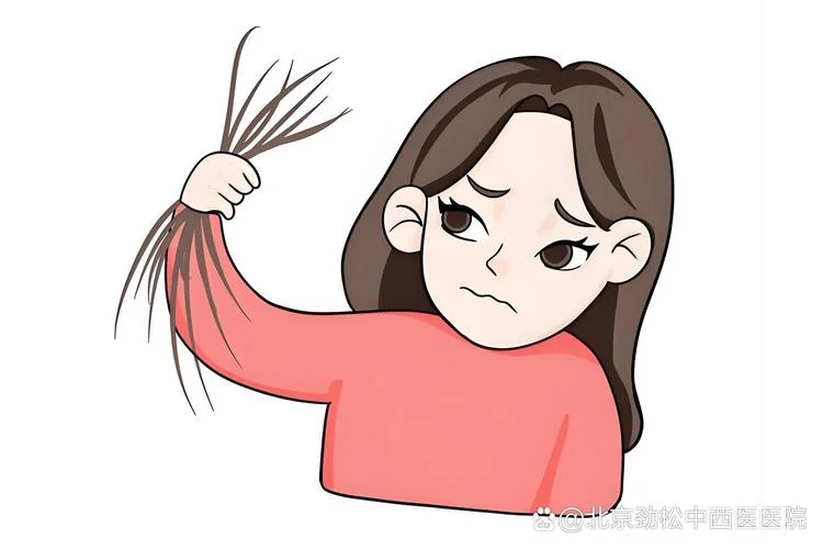 梦见头发散乱一抓就掉_2