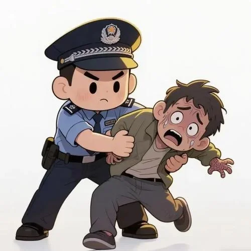 梦见警察抓朋友_2