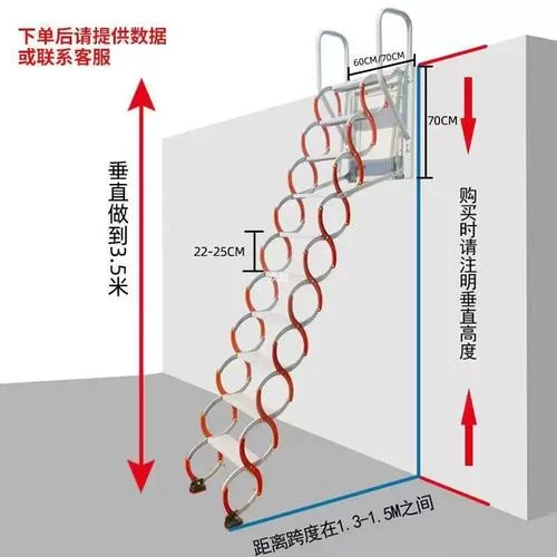 阁楼伸缩楼梯多少钱_1