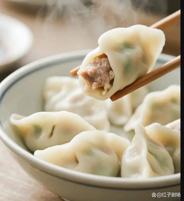 梦到吃猪肉饺子_1