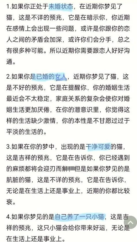 孕妇梦见好多猫猫_2