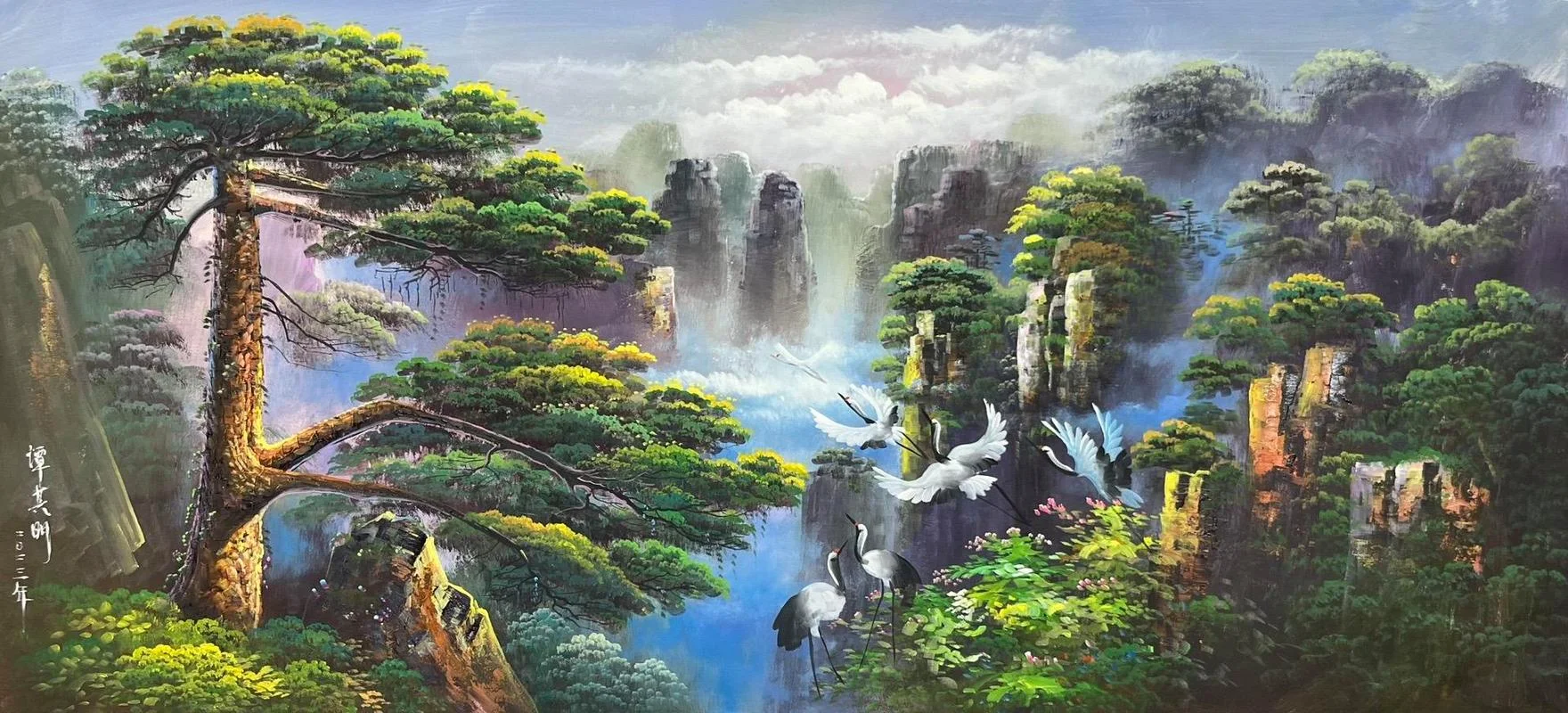 油画松树怎么画_2