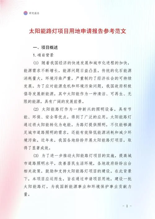 项目申请报告分析-项目申请报告分析