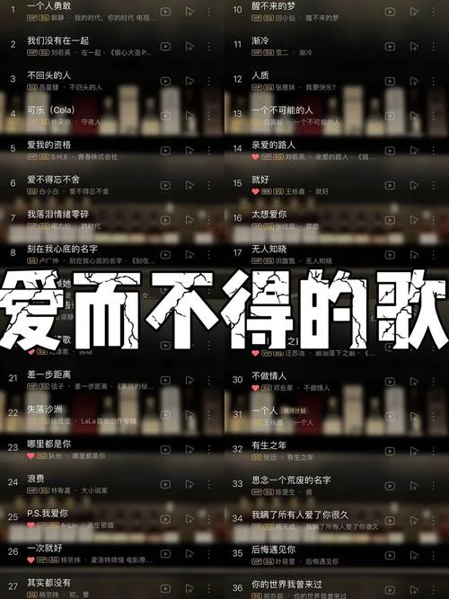 歌曲后来的文案-歌曲后续文案精简