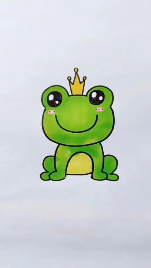 简笔画小青蛙_2