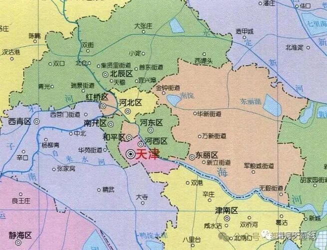 天津5区是哪个区-天津五区位置