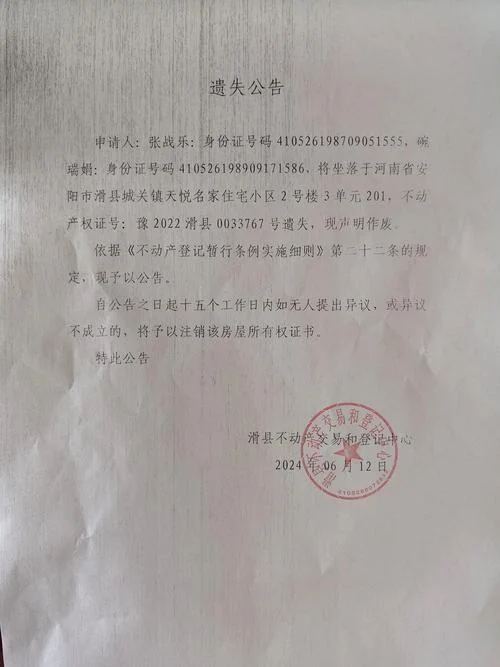 车辆遗失证明-车辆丢失证明