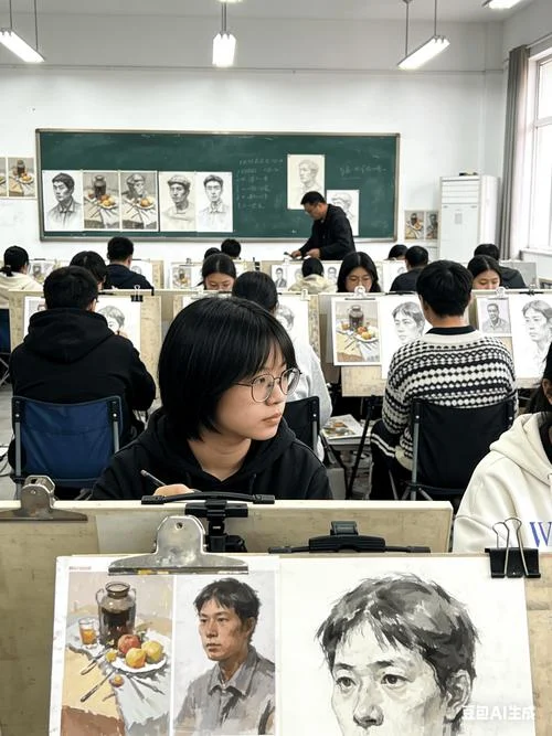 艺考高考培训画室_1