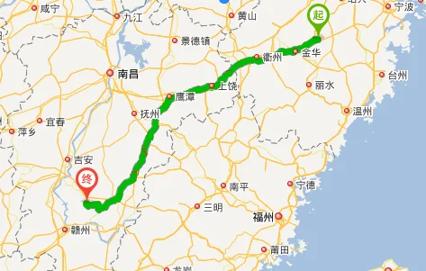 从桂林到南昌多少公里-桂林到南昌约 1100 公里