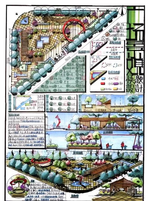 出国景观设计留学作品集-出国景观留学作品集