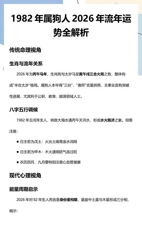 82年属狗2020年的运势每月运势_2