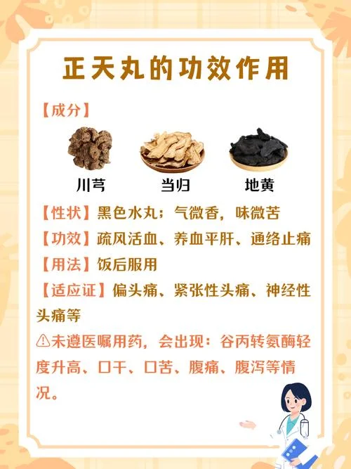 正天丸是管什么的-正天丸管什么？