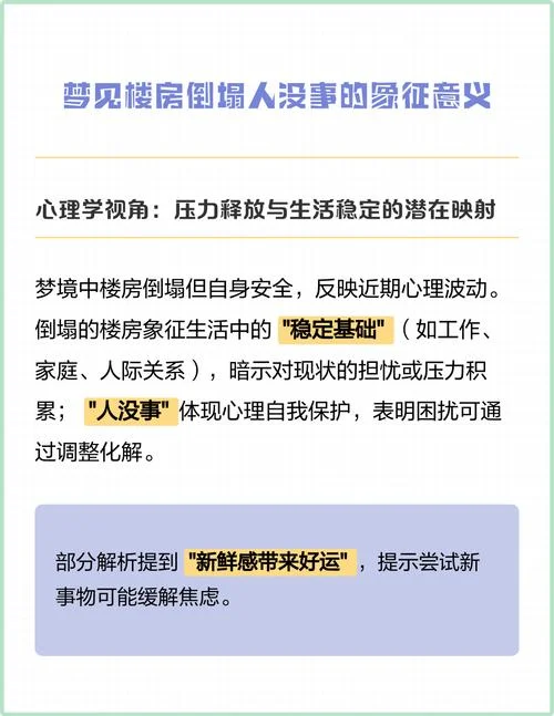 梦见高楼倒塌砸到别人-梦见高楼倒塌砸人