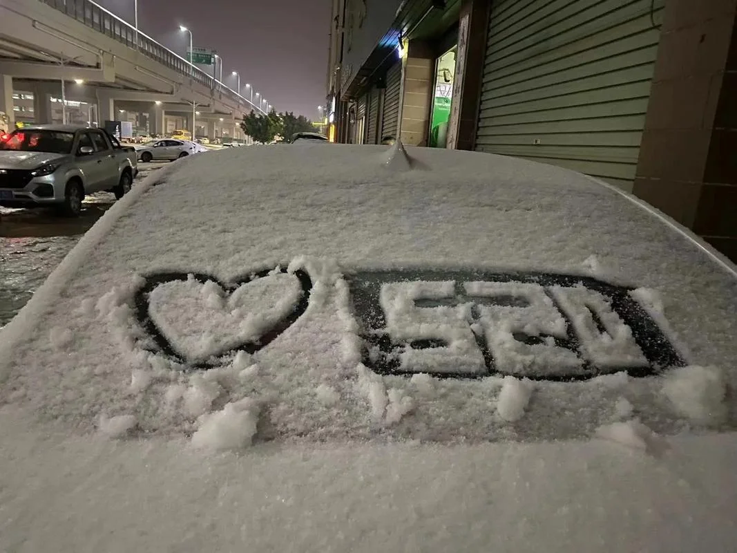 梦见公共汽车突然下雪_1