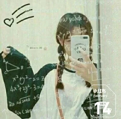 霸气女头像带数学公式_2