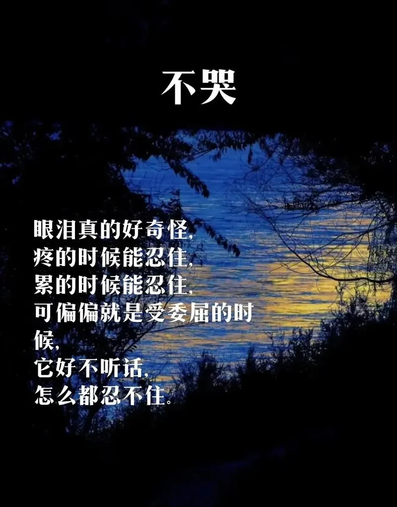 说多了都是眼泪上一句-说多泪落