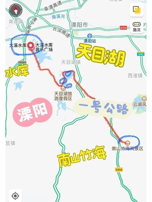 江苏溧水旅游景点地图_2