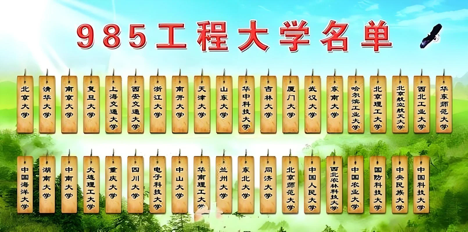 最垃圾的4所985大学_1
