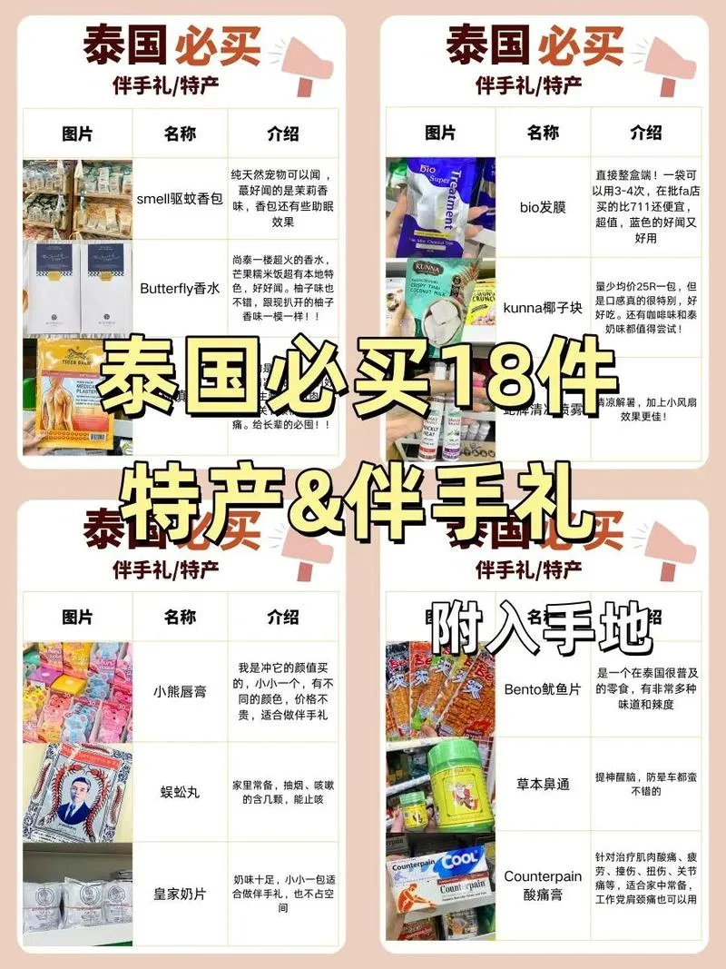 泰国皇权免税店什么值得买_1