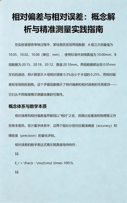 相对误差计算公式详解_2