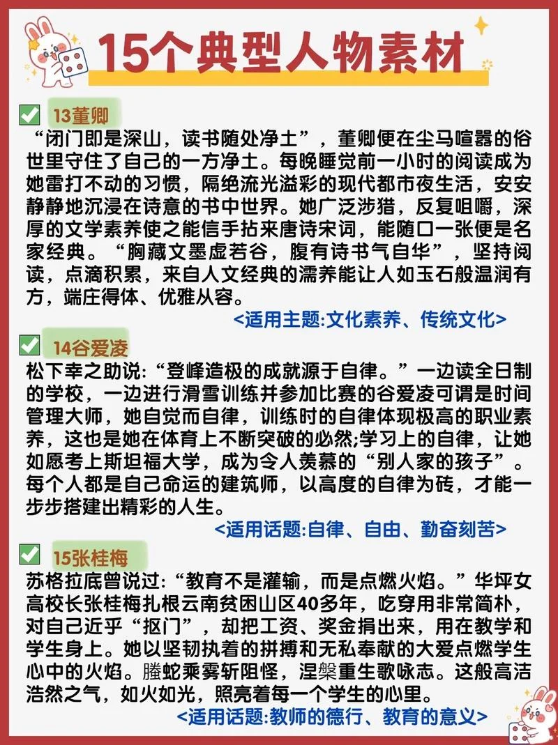 名人作文素材及感悟_2